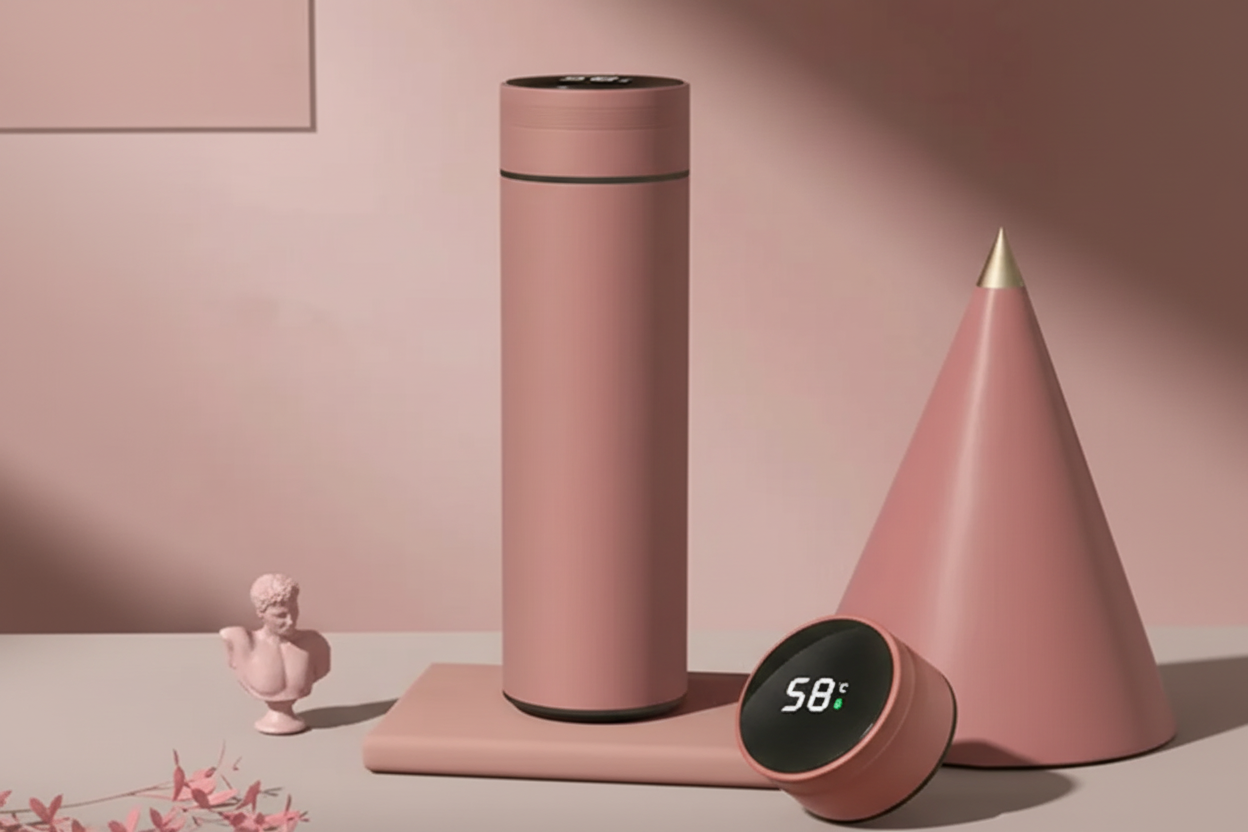 Smart Temperature Display Insulated Stainless Steel Cup